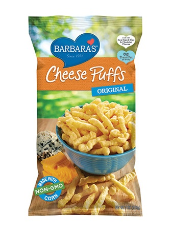 Barbara's Bakery Cheez Puffs Original (Non-GMO) (12-198 g) (jit) - Pantree