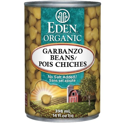 Eden Organic Chick Peas Garbanzo (Gluten Free, Non-GMO, Kosher) (12-398 g) (jit) - Pantree