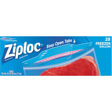 Ziploc Freezer Bag Value Pack Large (9-28 EA) (jit) - Pantree