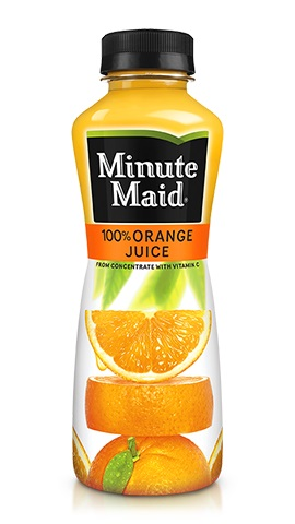 Minute Maid Orange Juice (Plastic) (12-355 mL) - Pantree