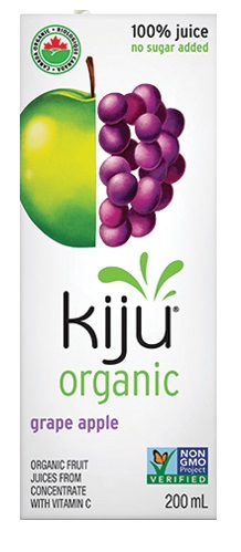 Kiju Organic Apple Grape Juice (32-200 mL) - Pantree
