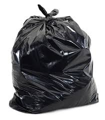 Garbage Bags - 26 x 36 Black Strong Bio-Degradable Eco Logo Certified (200 Per Case) - Pantree
