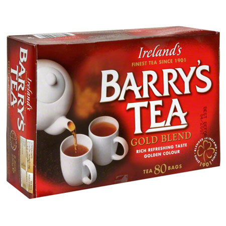 Barry's Tea Bags Gold Blend (Product Of Ireland) (6-80 ea) (jit) - Pantree