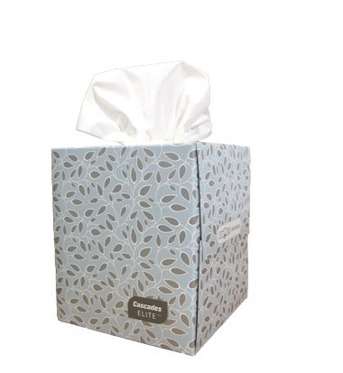 Cascades Pro Select Signature Cube Facial Tissue F710  (36-90 Sheets) - Pantree