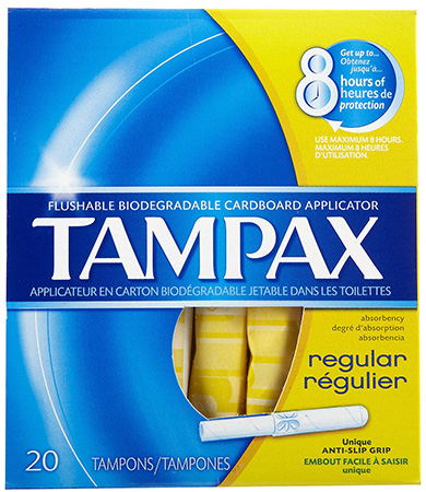 Tampax Tampons Regular (24-20 ea) (jit) - Pantree