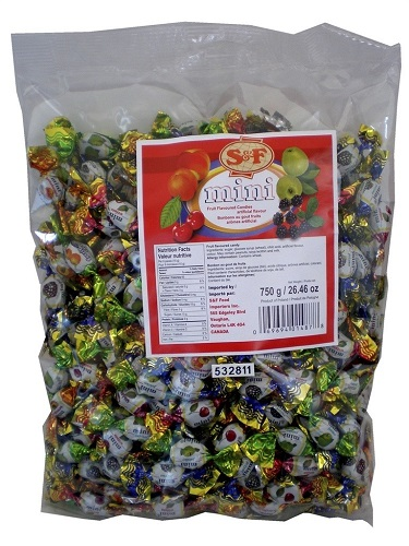 S&F Mini Fruit Candy (750 g) (jit) - Pantree