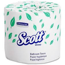 Scott 2 Ply Toilet Tissue Paper Wrapped (40 Rolls-550 Sheets) (jit) - Pantree