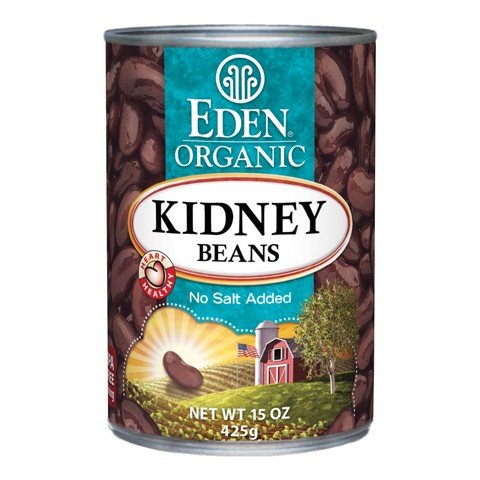 Eden Foods Organic Kidney Beans (Gluten Free, Non-GMO, Kosher) (12-425 g) (jit) - Pantree