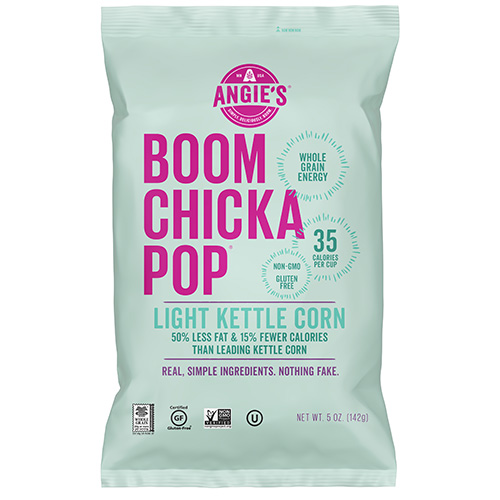 Angie’s BOOMCHICKAPOP Light Kettle Corn (Gluten Free, Kosher, Non - GMO) (8-142 g) (jit) - Pantree