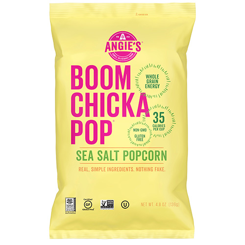 Angie’s BOOMCHICKAPOP Sea Salt Popcorn (Gluten Free, Kosher, Non - GMO) (8-136 g) (jit) - Pantree