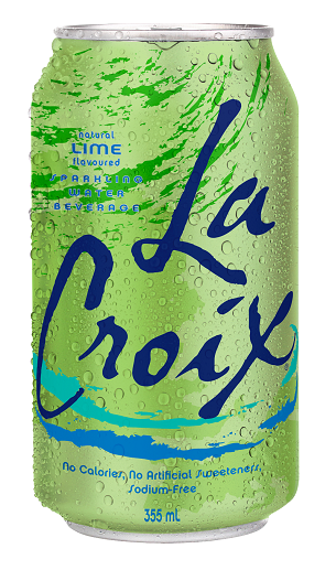 LaCroix Sparkling Water Lime (24-355 mL) - Pantree