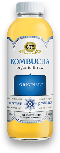 GT's Kombucha Original (Organic, Kosher) - Refrigerated (12-480 mL) (jit) - Pantree