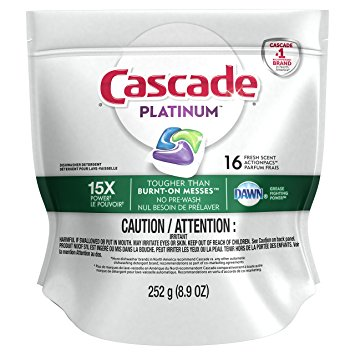 Cascade Platinum Pacs Fresh Scent (5-16's) (jit) - Pantree