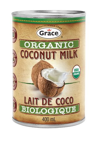 Grace Coconut Milk Organic (9-400 mL) (jit) - Pantree