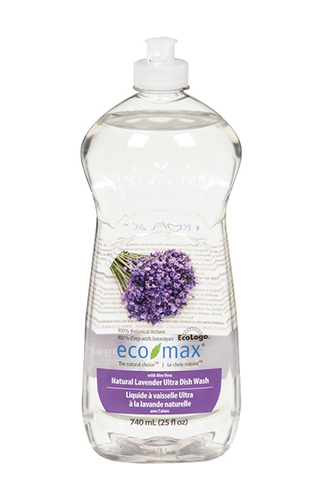 Eco-Max Dish Liquid Natural Lavender (6-740 mL) (jit) - Pantree