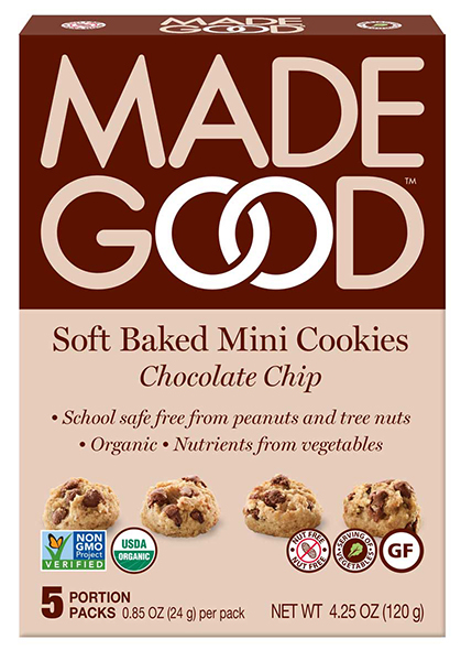 Made Good Soft Baked Mini Cookies Chocolate Chips (Case: 30-24 g) - Pantree