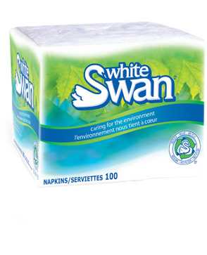 White Swan Lunch Napkins  (18-100 ea) - Pantree