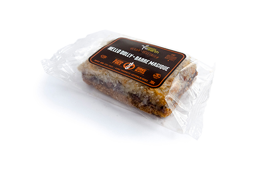 Sweets from the Earth Grab & Go Squares Hello Dolly - 3 Week Shelf Life (Non-GMO, Gluten Free, Dairy Free, Kosher, Vegan, Toronto Company)	 (12-70 g (Individually Wrapped)) (jit) - Pantree