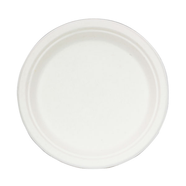 Rite Earth/Savaday 9″ Sugarcane Round Plate (Biodegradable, Compostable) (500 Per Case) (jit) - Pantree