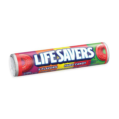 Lifesavers Rolls 5 Flavour (20-32 g) (jit) - Pantree