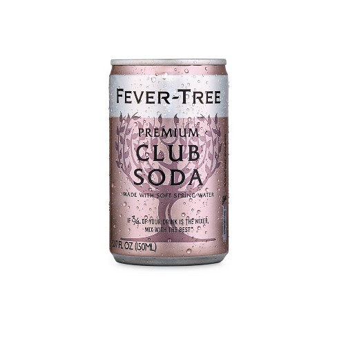 Fever-Tree Soda Water Mini Cans(Product of the UK) (24-150 mL) - Pantree