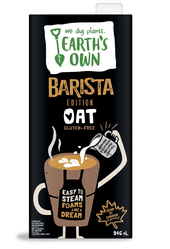 Earth's Own (So Fresh) Barista Edition - Oat Milk Fortified UHT (12-946ML - Shelf Stable) - Pantree