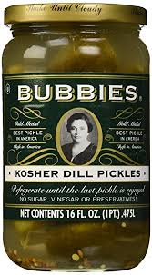 Bubbies Of San Francisco Kosher Dill Pickle Dill Pickles, Organic (NGM) (6-1L) (jit) - Pantree