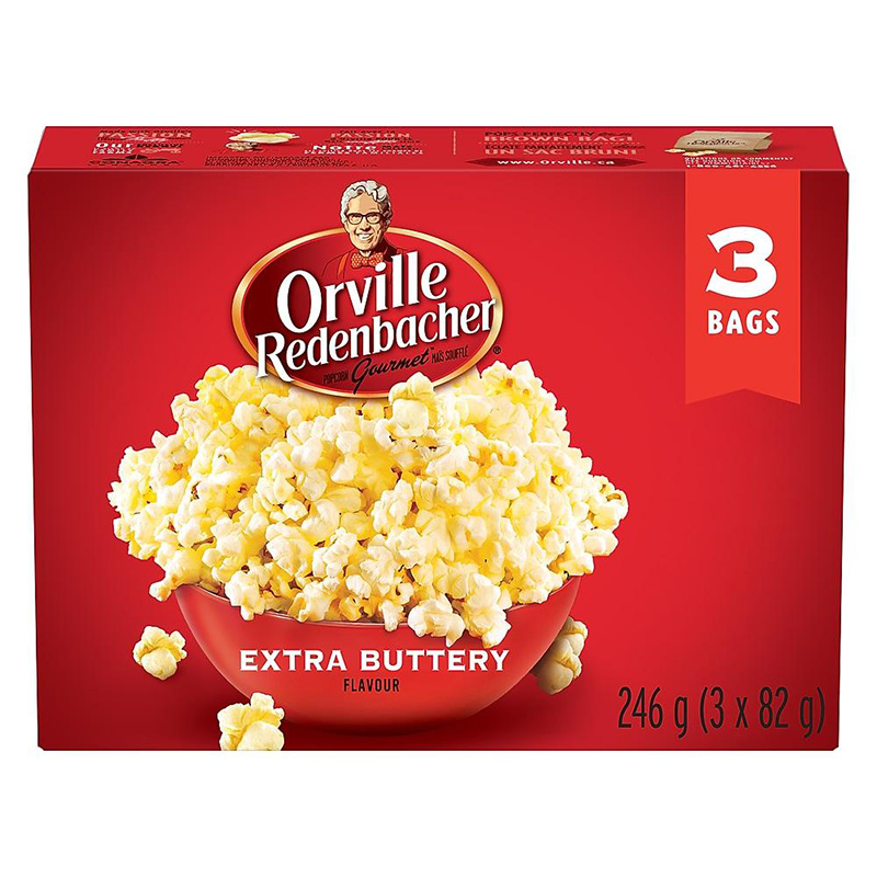 Orville Redenbacher's Microwave Popcorn Exta Butter (12-246 g (36 Bags)) (jit) - Pantree