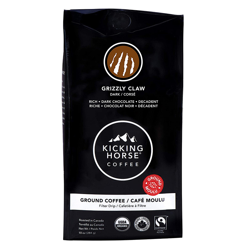 Kicking Horse Coffee Ground Grizzly Claw (Organic) (6-284 g) (jit) - Pantree