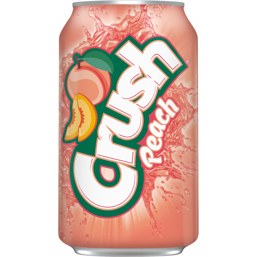 Crush Peach (Product of USA) (12 - 355 mL) - Pantree