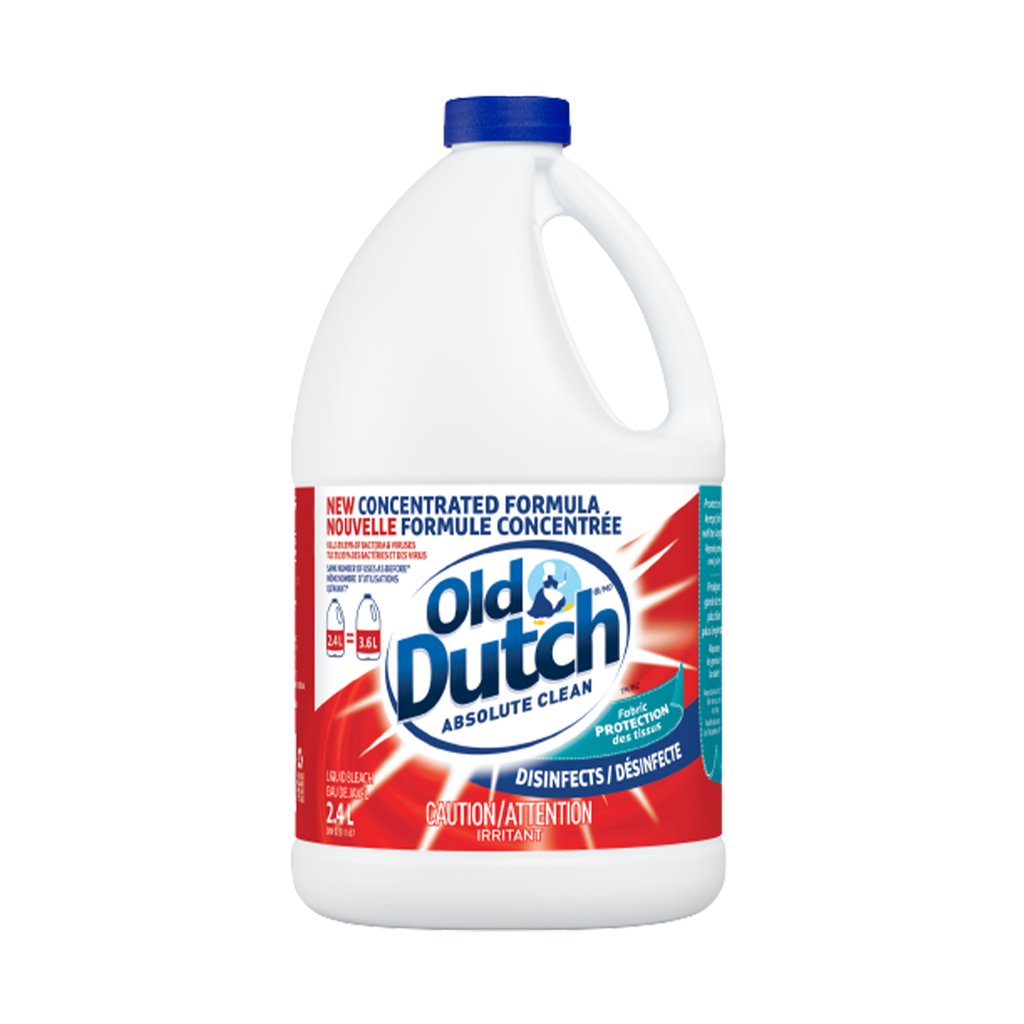 Old Dutch New Concentrated Formula Bleach (6-2.4 L) (jit) - Pantree