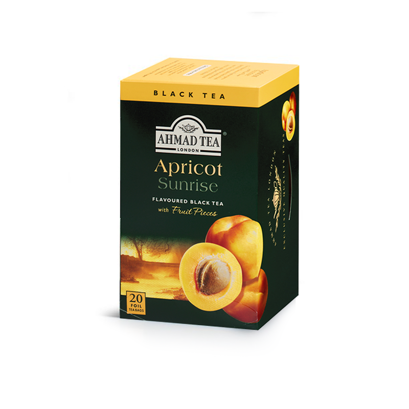Ahmad Tea Flavoured Black Tea Apricot Sunrise ( 6-20 ea) (jit) - Pantree