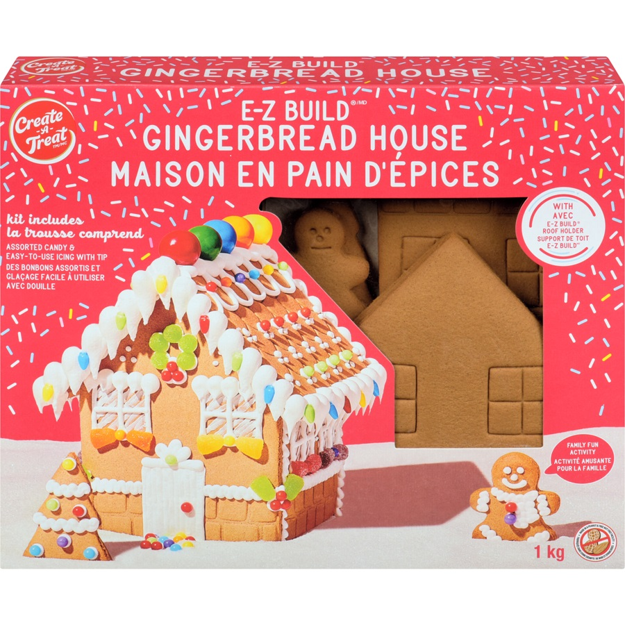 Ez Build Gingerbread House Kit (1 kg (1 Kit)) (jit) Pantree