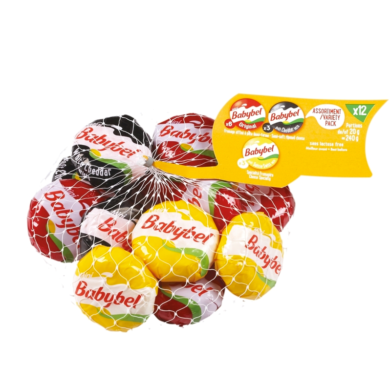 Mini Babybel Multi Flavours 12-Pack (144 units) - Pantree