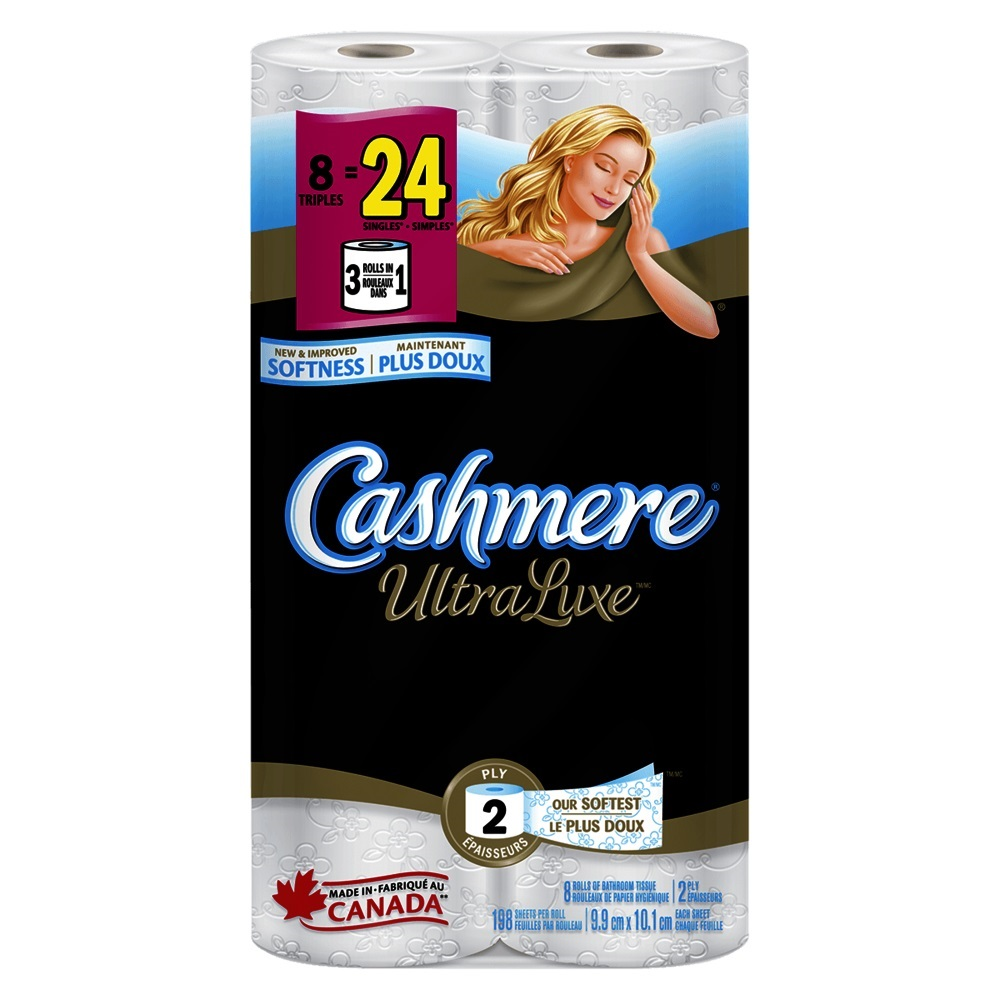 Cashmere Toilet Paper Ultra Luxe Triple Roll (39350) ( 68's) (jit