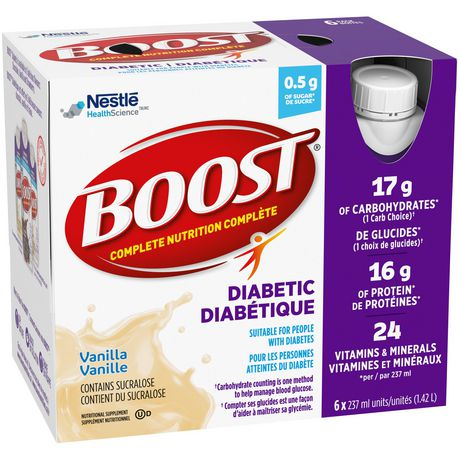 Boost Diabetic Vanilla  (24-237 ml) (jit) - Pantree