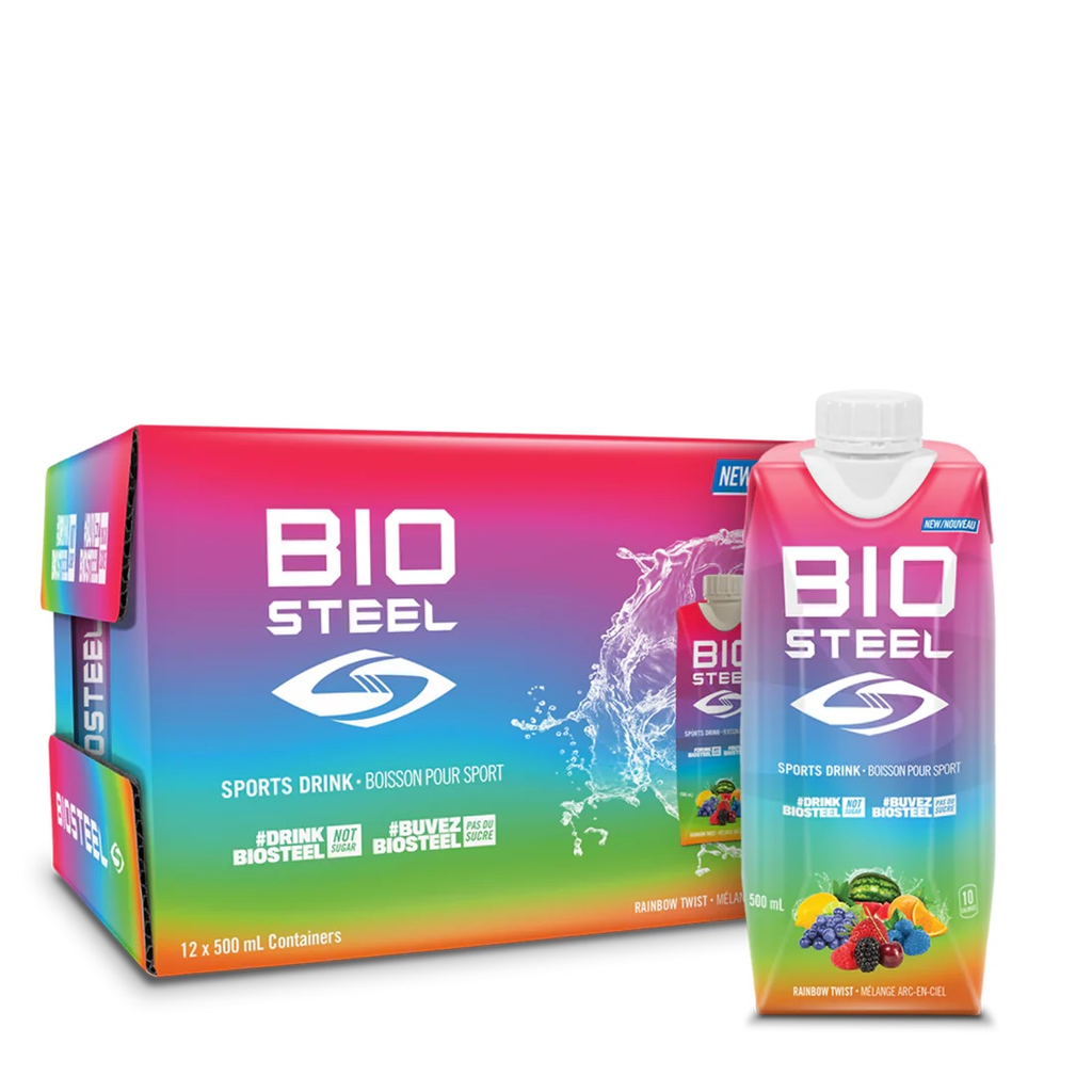 BioSteel Ready To Drink Rainbow Twist Sports Drink (12-500 ml) - Pantree