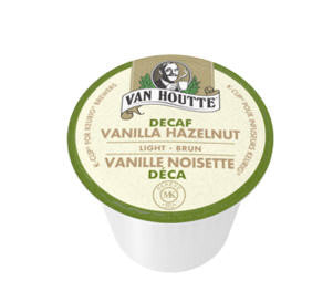 Van Houtte - Vanilla Hazelnut Decaf  (24 pack) - Coffee - Pod - Recycling