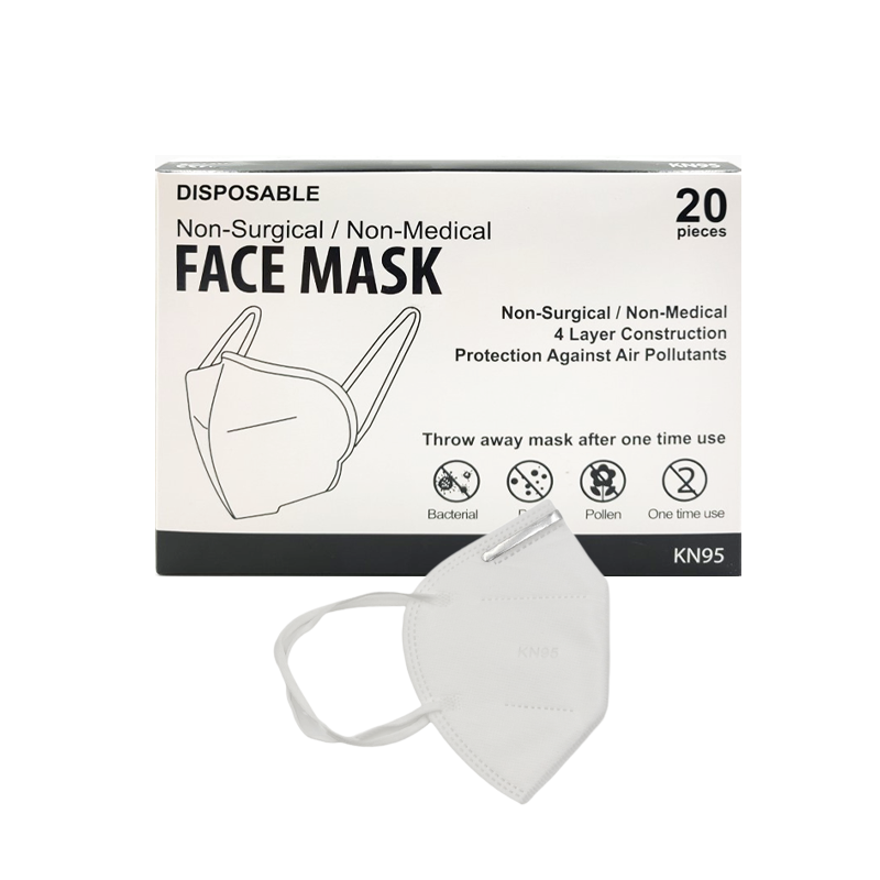 KN95 Disposable Masks (20 Masks Per Box) - Pantree