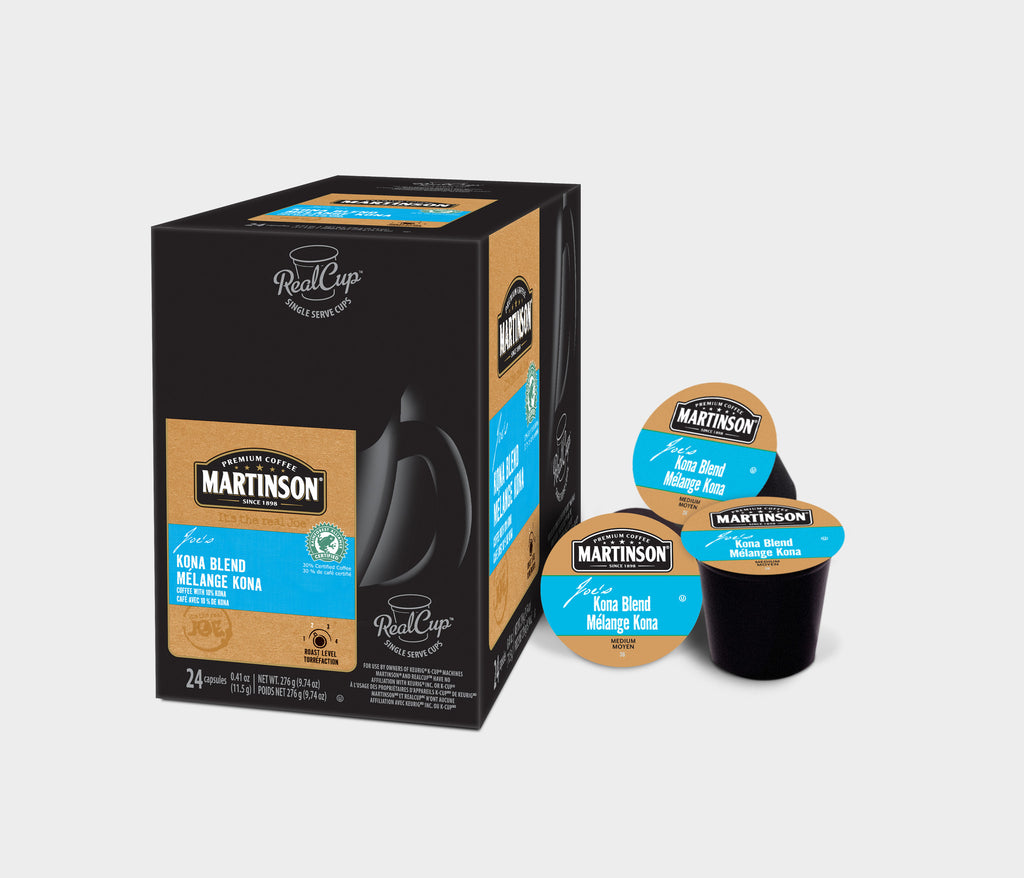 Martinson - Kona Blend  (24 pack)  - Coffee - Pod - Recycling