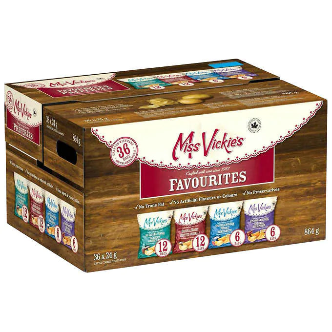 Miss Vickie's Favourites Variety Pack (36x24g) - Pantree