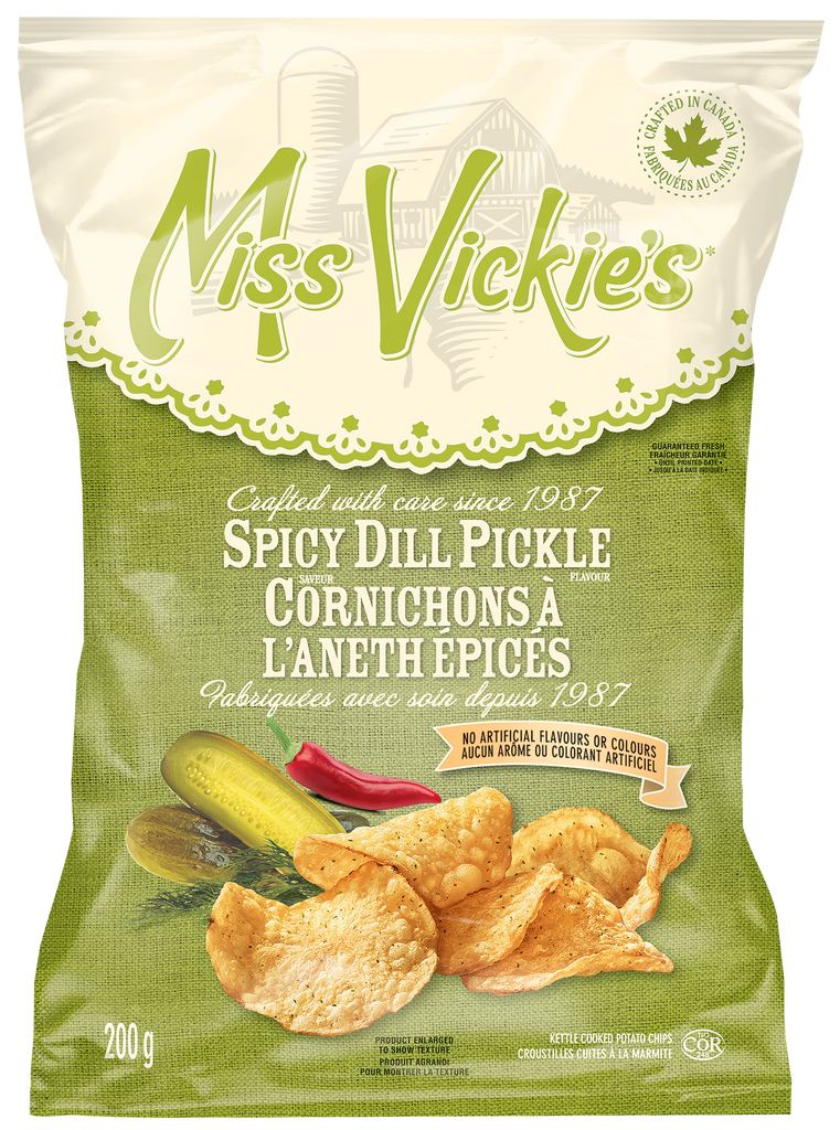 Miss Vickie's - Spicy Dill Pickle (40x40g) - Pantree