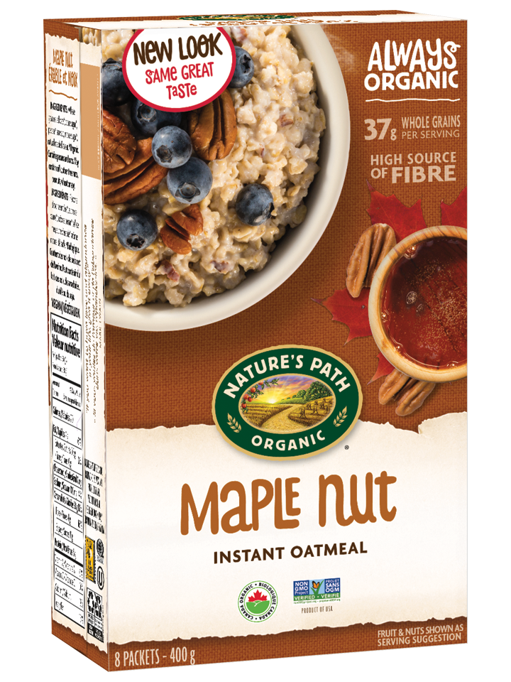 Nature's Path - Maple Nut Hot Oatmeal (8 packs) - Pantree