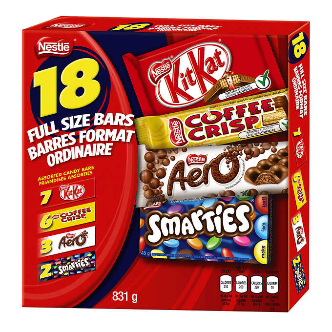 Nestle - Assorted Full Size Chocolate Bars (18x46g) - Pantree