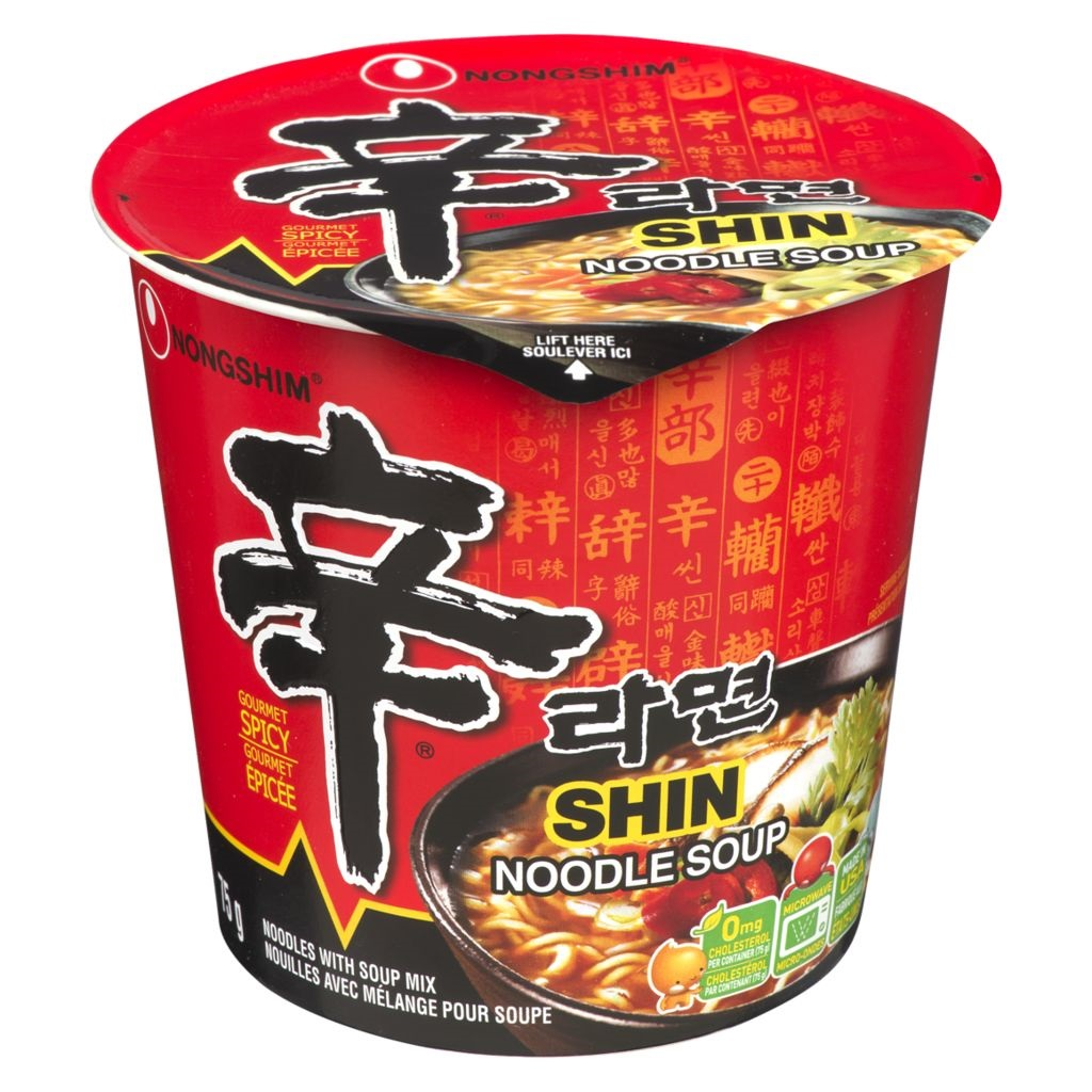 Nongshim - Shin Cup Noodle (6x75g) - Pantree