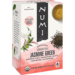 Numi Organic Tea - Jasmine Green (18 bags) - Pantree