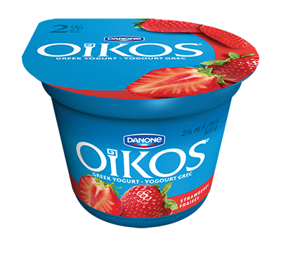 Oikos - 2% - Greek Yogurt - Strawberry (4x100g) - Pantree