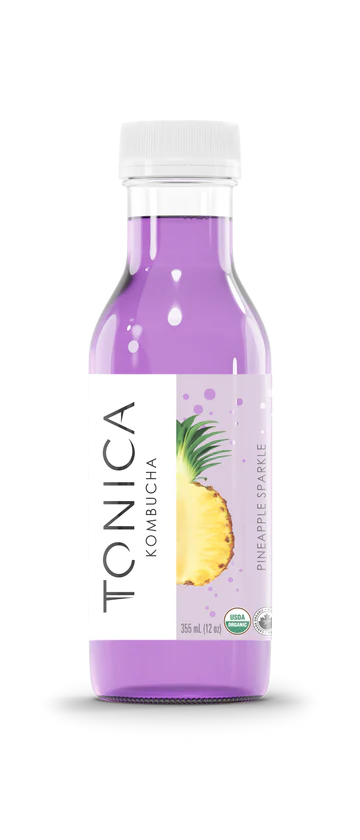 Tonica Kombucha - Pineapple Sparkle (12x355ml) - Pantree