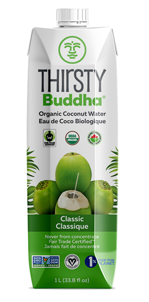 Thirsty Buddha - Organic Coconut Water (12x1L) - Pantree
