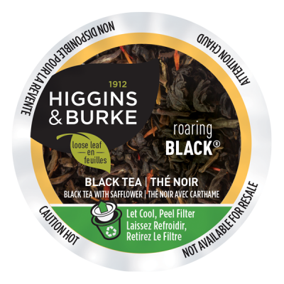 Higgins & Burke -  Keurig - Loose Leaf Tea - Roaring Black  (24 pack) - Pantree